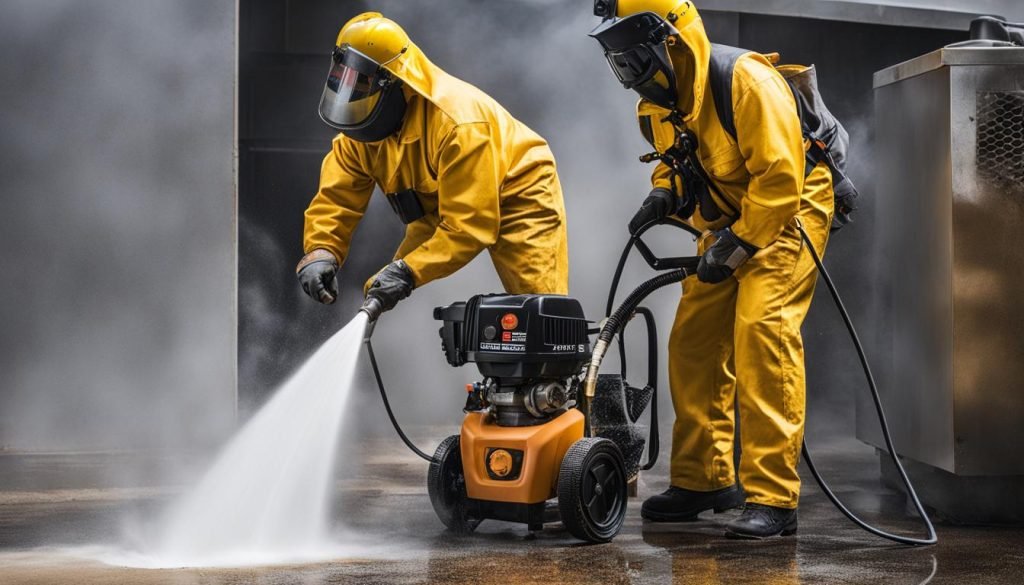 Protective Gear for Power Washing