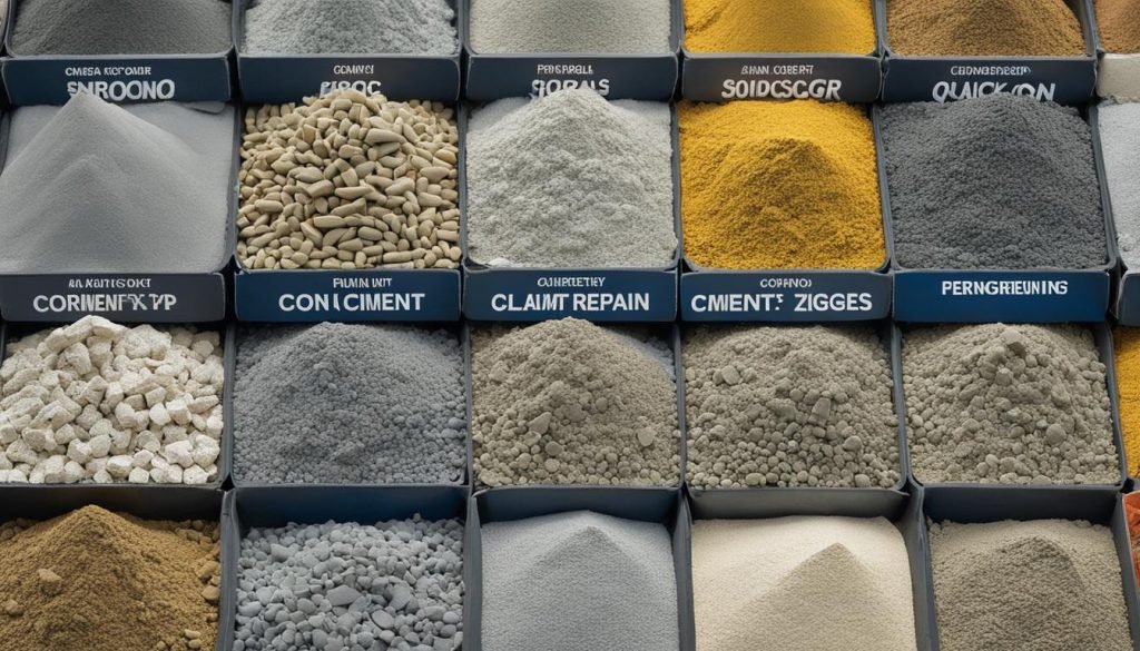 cement types