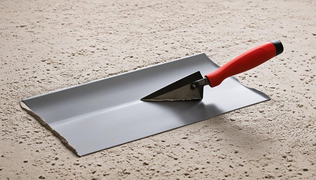 trowel finish concrete tips